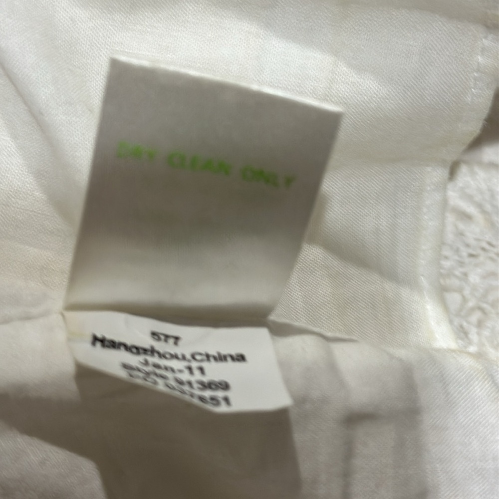 Lilly Pulitzer Reeve Resort White Papillion Sheath Dress Size 8 - EUC - Picture 9 of 9